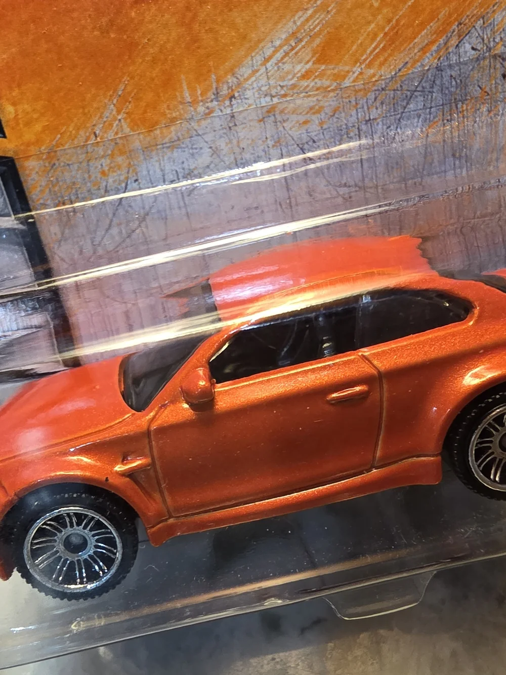 Match Orange Mini Crossover Toy Car